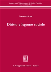 Diritto e legame sociale