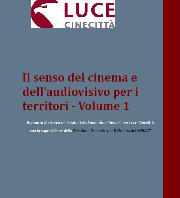 Il senso del cinema e dell'audiovisivo per i territori