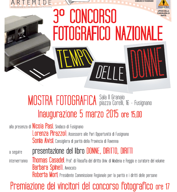 Il tempo delle donne – 3° concorso fotografico