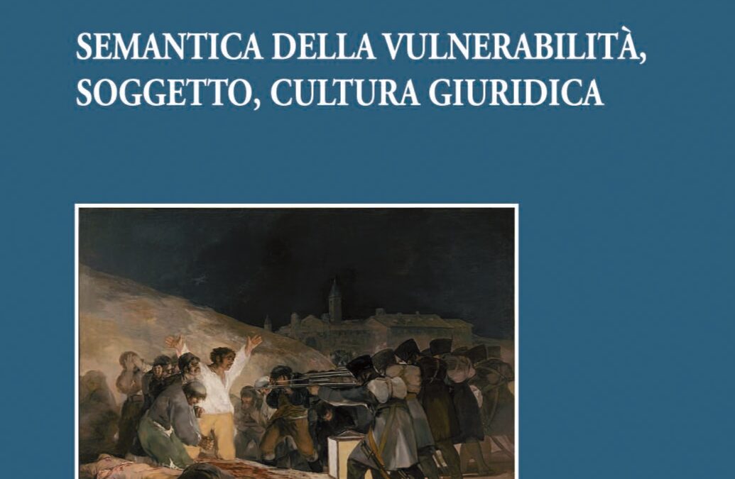 Semantica della vulnerabilità, soggetto, cultura giuridica