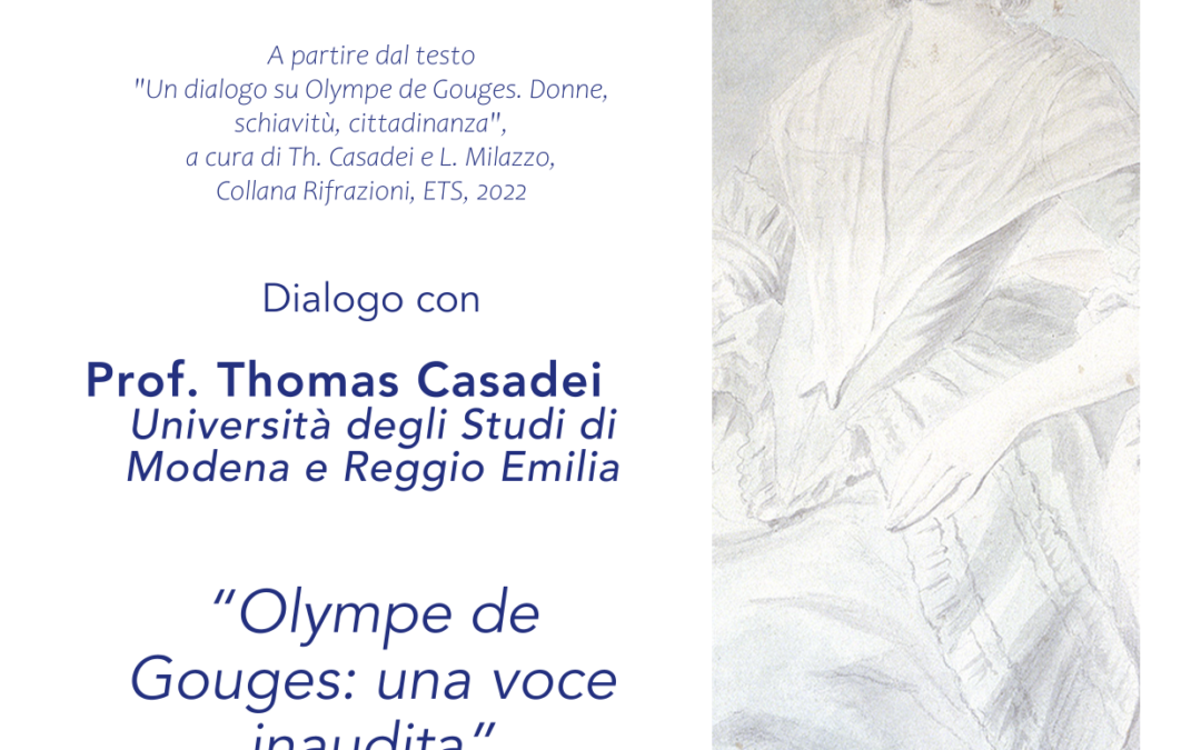 Olympe de Gouges: una voce inaudita