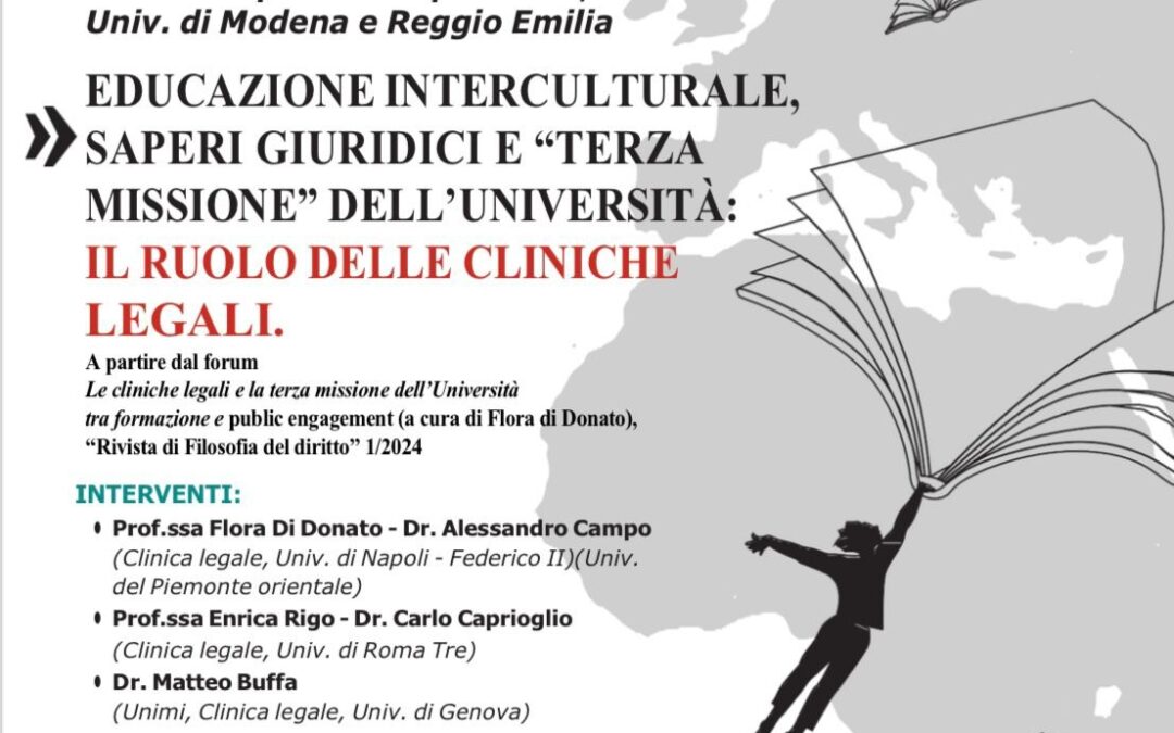 Educazione interculturale, saperi giuridici e “terza missione”  dell’Università: il ruolo delle cliniche legali